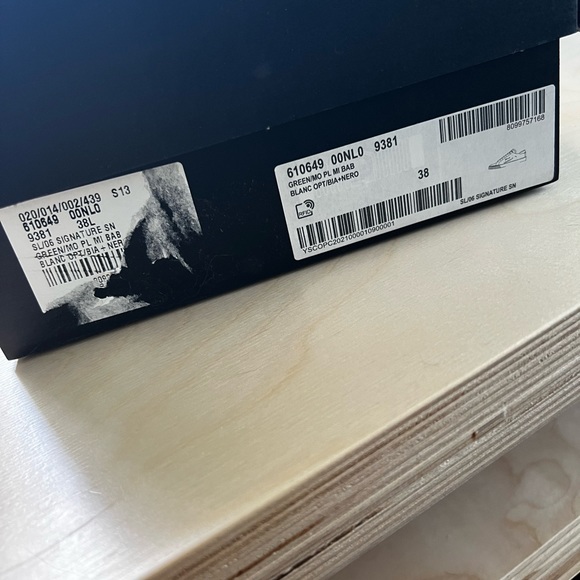 NIB Saint Laurent sneakers size 38 - Picture 5 of 6